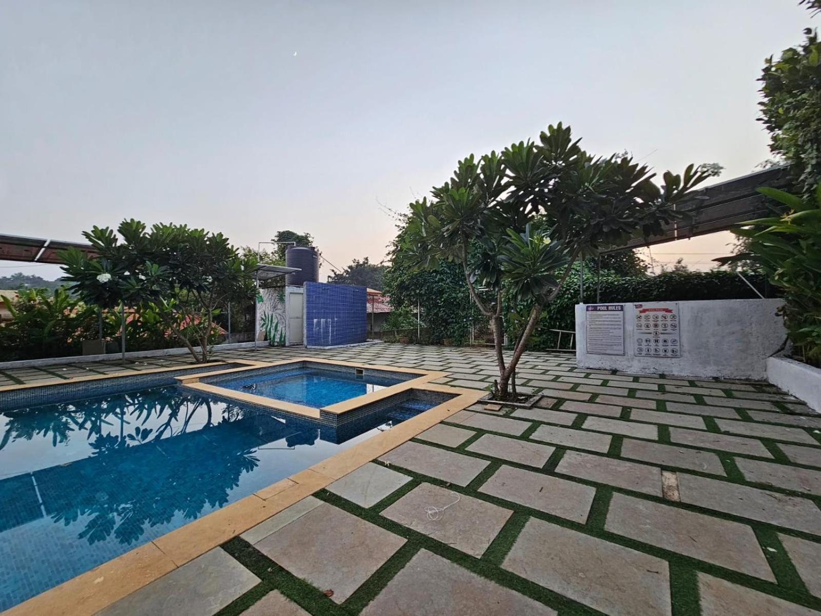 Jenjon Best Retreat Chalets At Sparsh Karjat Resort With Optional Swimming Pool Экстерьер фото